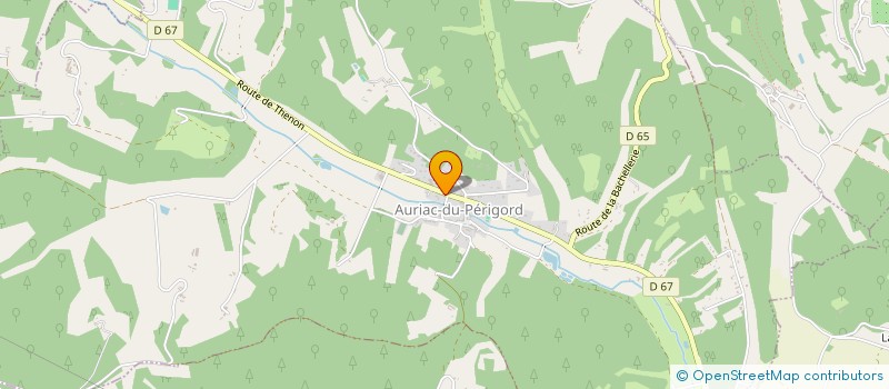 localisation de l'entreprise MONSIEUR THIERRY BEAUNAY  AURIAC-DU-PERIGORD