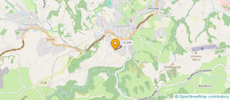 localisation de l'entreprise MONSIEUR THIERRY BEAURAIN  ESPELETTE