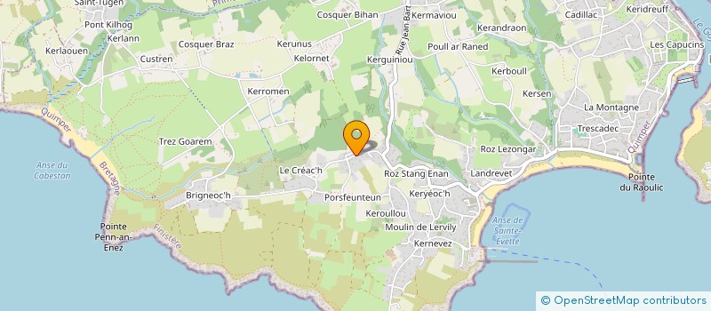 localisation de l'entreprise MONSIEUR THIERRY BEAURAIN  AUDIERNE