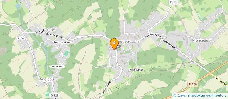 localisation de l'entreprise MONSIEUR THIERRY BEAUSSE  MONCEAUX