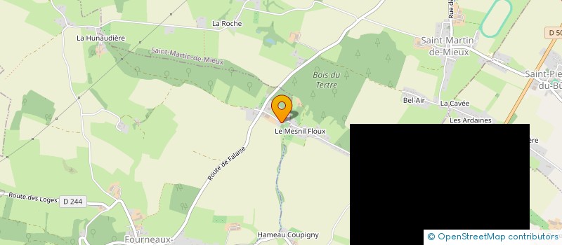 localisation de l'entreprise MONSIEUR THIERRY BEAUVAIS  FOURNEAUX-LE-VAL