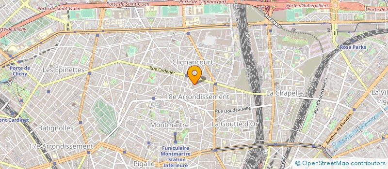 localisation de l'entreprise MONSIEUR THIERRY BECK à PARIS