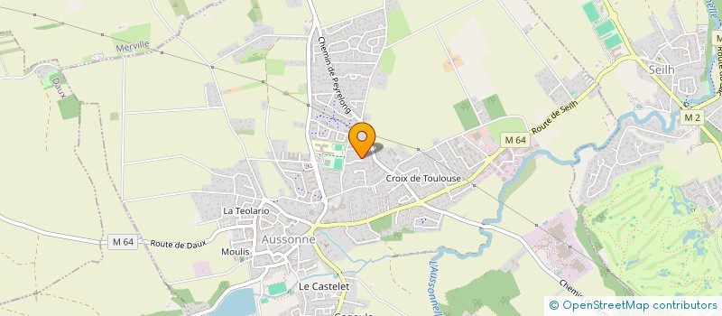localisation de l'entreprise MONSIEUR THIERRY BECKERS à AUSSONNE
