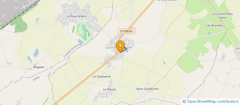 localisation de l'entreprise MONSIEUR THIERRY BECOT à SAINTE-GEMME