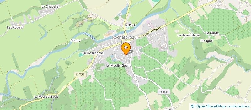 localisation de l'entreprise MONSIEUR THIERRY BEDUNEAU à VAL-DU-LAYON