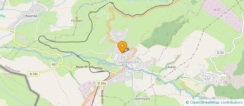 localisation de l'entreprise MONSIEUR THIERRY BEL  SAILLAGOUSE