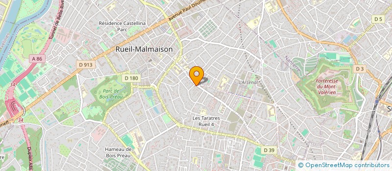 localisation de l'entreprise MONSIEUR THIERRY BELLAICHE à RUEIL MALMAISON