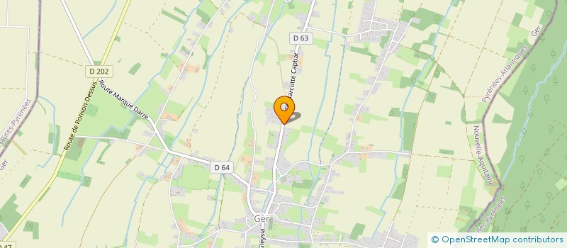 localisation de l'entreprise MONSIEUR THIERRY BELLAN  GER