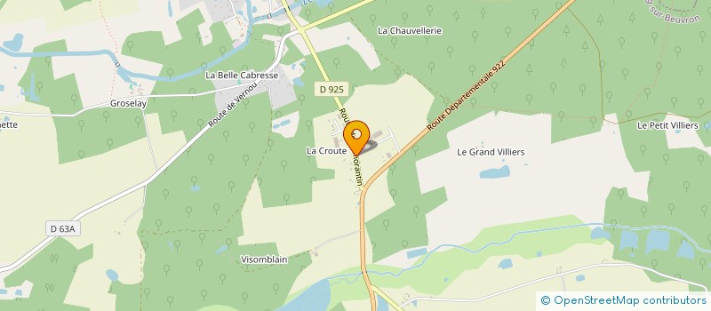 localisation de l'entreprise MONSIEUR THIERRY BELLETOISE à NEUNG-SUR-BEUVRON