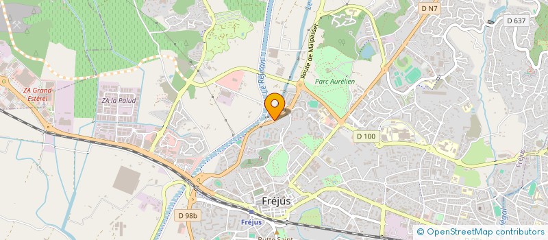 localisation de l'entreprise MONSIEUR THIERRY BELLIERE à FREJUS