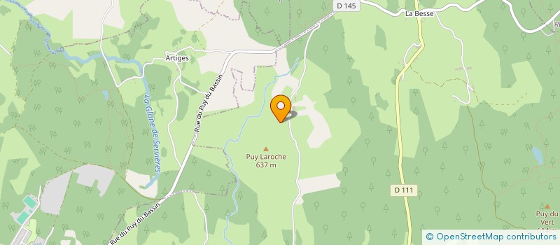 localisation de l'entreprise MONSIEUR THIERRY BELVEYRE  SAINT-JULIEN-AUX-BOIS