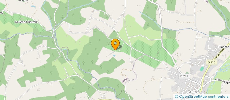 localisation de l'entreprise MONSIEUR THIERRY BENETEAU  BAYAS