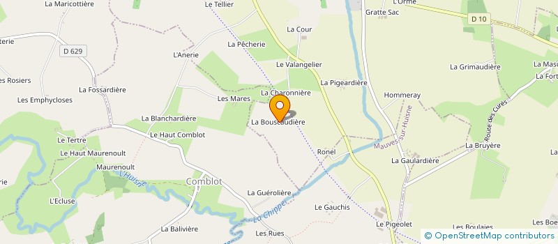localisation de l'entreprise MONSIEUR THIERRY BEQUET à COURGEON