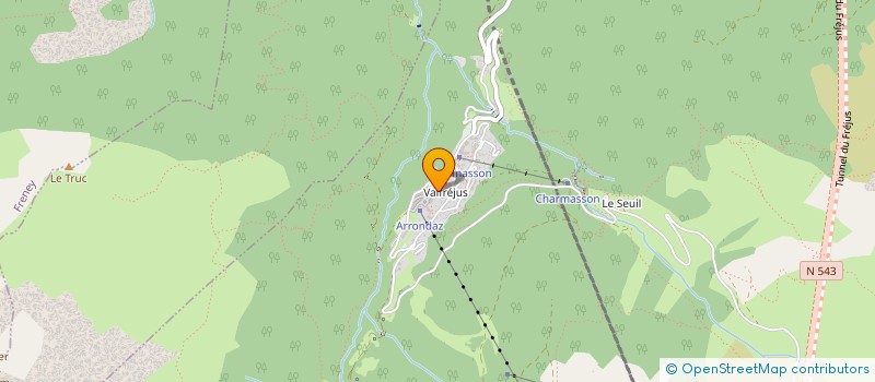 localisation de l'entreprise MONSIEUR THIERRY BERNADAC  MODANE