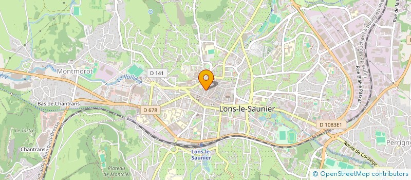 localisation de l'entreprise MONSIEUR THIERRY BERNARD à LONS-LE-SAUNIER