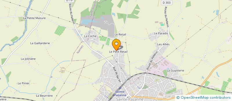 localisation de l'entreprise MONSIEUR THIERRY BERNARD à SAINTE-PAZANNE