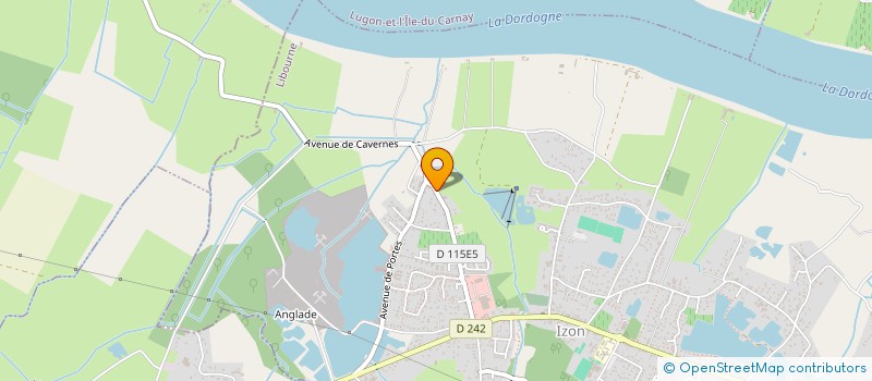 localisation de l'entreprise MONSIEUR THIERRY BERNARD  IZON