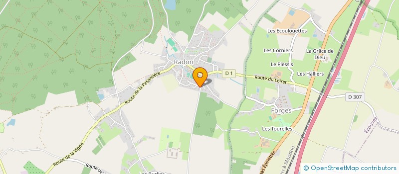 localisation de l'entreprise MONSIEUR THIERRY BERNARDI à ECOUVES