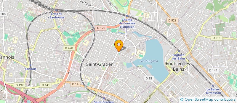 localisation de l'entreprise MONSIEUR THIERRY BERNASCONI  SAINT-GRATIEN