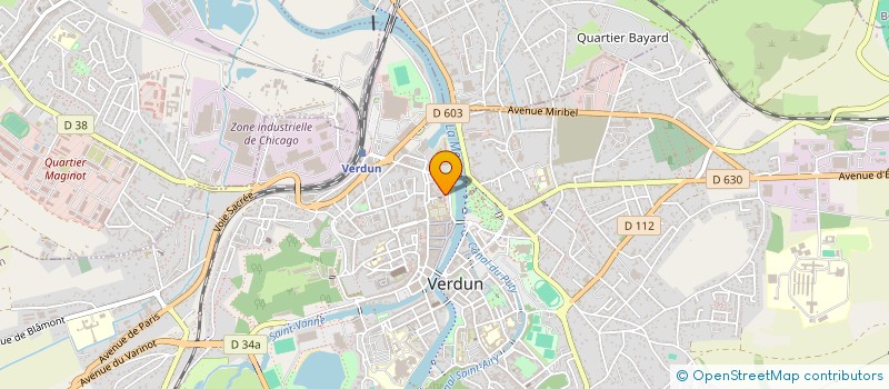 localisation de l'entreprise MONSIEUR THIERRY BERNIER à VERDUN