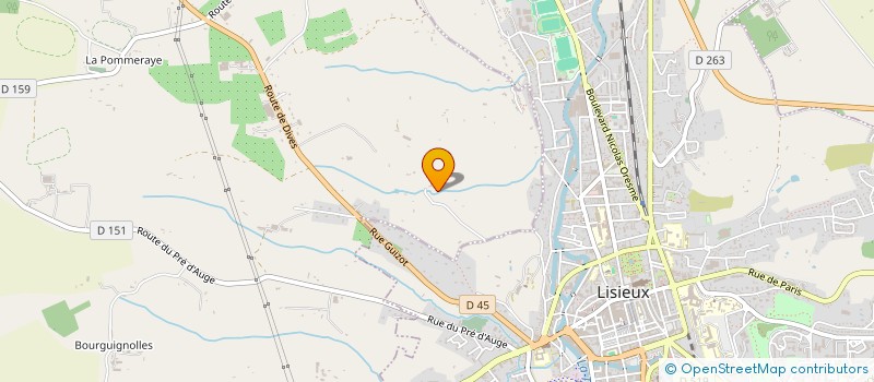 localisation de l'entreprise MONSIEUR THIERRY BERNIERE  SAINT-DESIR