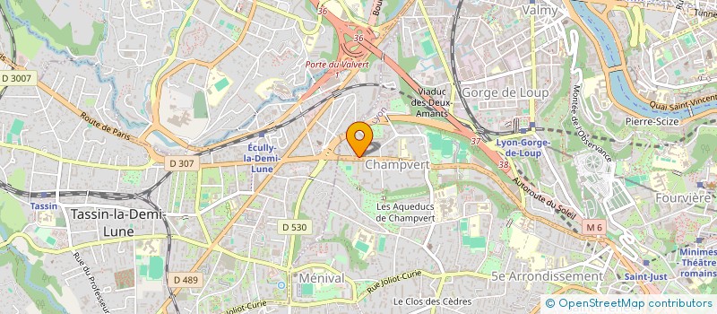 localisation de l'entreprise MONSIEUR THIERRY BERT à LYON