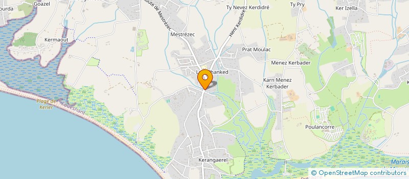 localisation de l'entreprise MONSIEUR THIERRY BERTHE à FOUESNANT