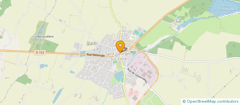 localisation de l'entreprise MONSIEUR THIERRY BERTHELOT à SAINT-GEORGES-SUR-LOIRE