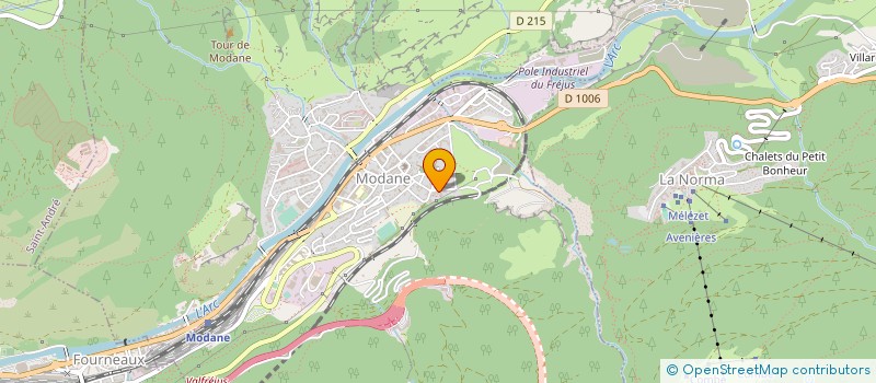 localisation de l'entreprise MONSIEUR THIERRY BERTHELOT à MODANE