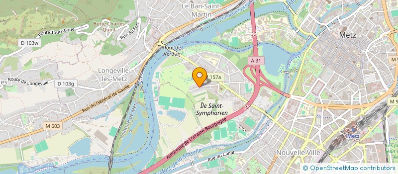 localisation de l'entreprise MONSIEUR THIERRY BERTHOD  LONGEVILLE-LES-METZ