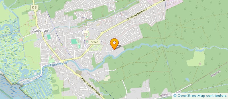 localisation de l'entreprise MONSIEUR THIERRY BERTHOLD  AUDENGE