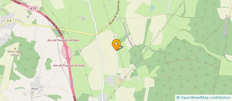 localisation de l'entreprise MONSIEUR THIERRY BERTHOT  VARENNES-VAUZELLES