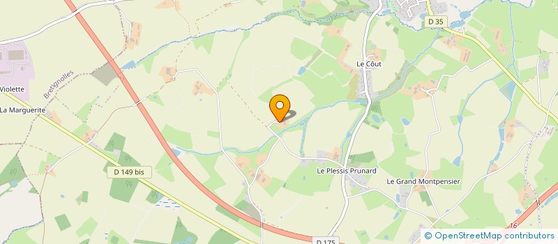 localisation de l'entreprise MONSIEUR THIERRY BERTRAND  BRESSUIRE