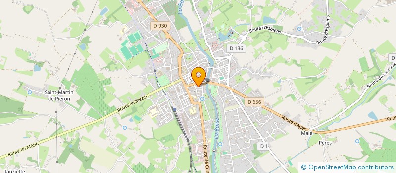 localisation de l'entreprise MONSIEUR THIERRY BERTRAND  NERAC