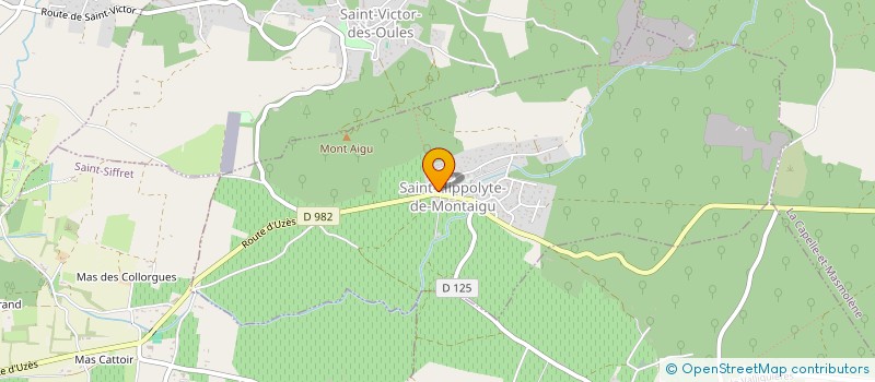 localisation de l'entreprise MONSIEUR THIERRY BERTRET  SAINT-HIPPOLYTE-DE-MONTAIGU