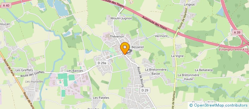 localisation de l'entreprise MONSIEUR THIERRY BESANCON à VIRIAT
