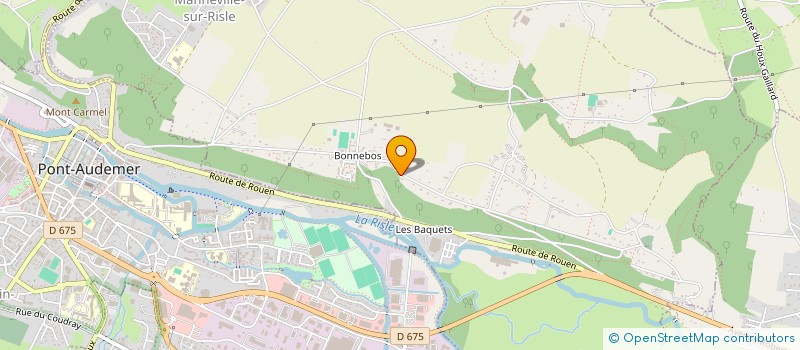 localisation de l'entreprise MONSIEUR THIERRY BESNIER  MANNEVILLE-SUR-RISLE