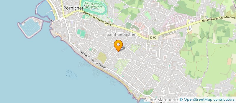 localisation de l'entreprise MONSIEUR THIERRY BESSAC  PORNICHET