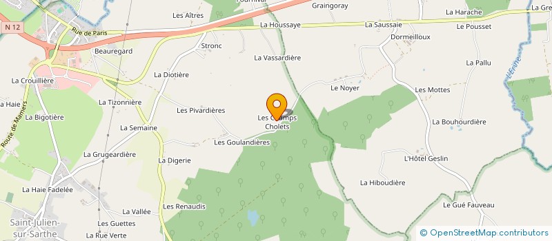 localisation de l'entreprise MONSIEUR THIERRY BESSON à SAINT-AGNAN-SUR-SARTHE