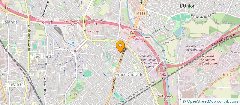 localisation de l'entreprise MONSIEUR THIERRY BESSOU à TOULOUSE