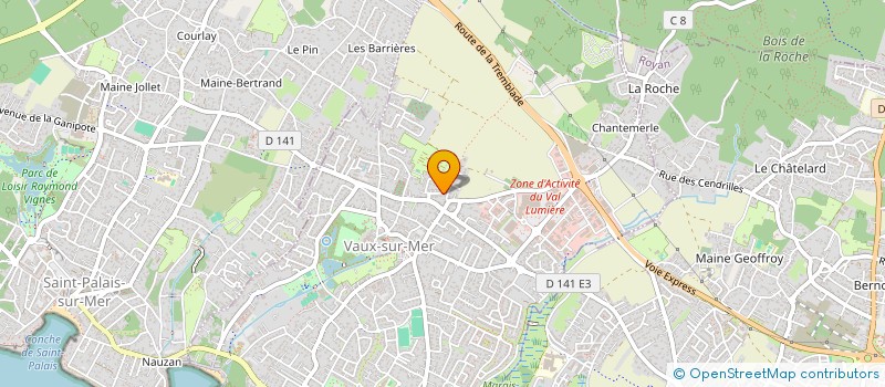 localisation de l'entreprise MONSIEUR THIERRY BEULENS  VAUX-SUR-MER