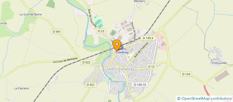 localisation de l'entreprise MONSIEUR THIERRY BEUREY à ILLIERS-COMBRAY