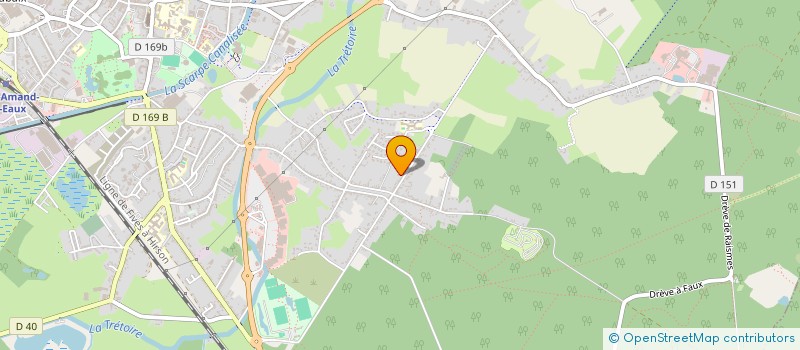 localisation de l'entreprise MONSIEUR THIERRY BIASOTTO  SAINT-AMAND-LES-EAUX