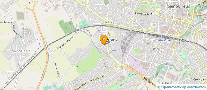 localisation de l'entreprise MONSIEUR THIERRY BIDAN à SAINT-BRIEUC