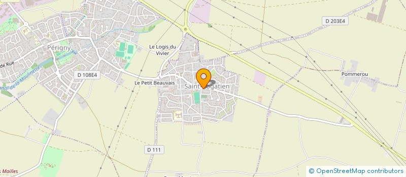 localisation de l'entreprise MONSIEUR THIERRY BILLAUD  SAINT-ROGATIEN