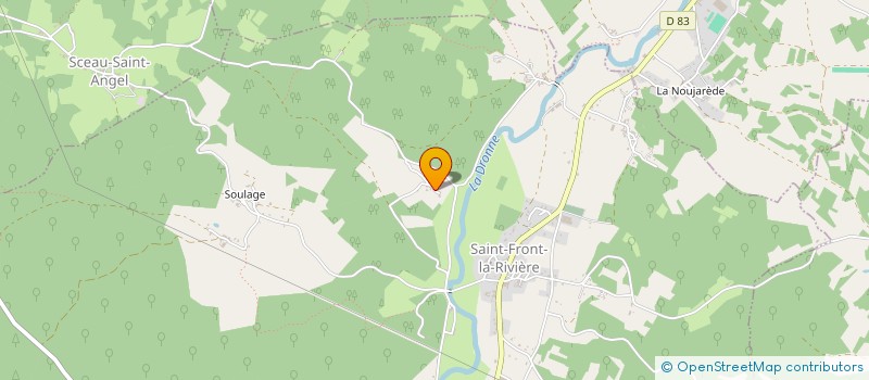 localisation de l'entreprise MONSIEUR THIERRY BILLION  NONTRON