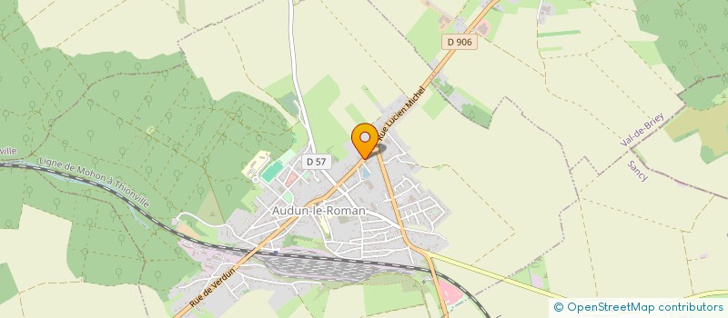 localisation de l'entreprise MONSIEUR THIERRY BISAGA  AUDUN-LE-ROMAN