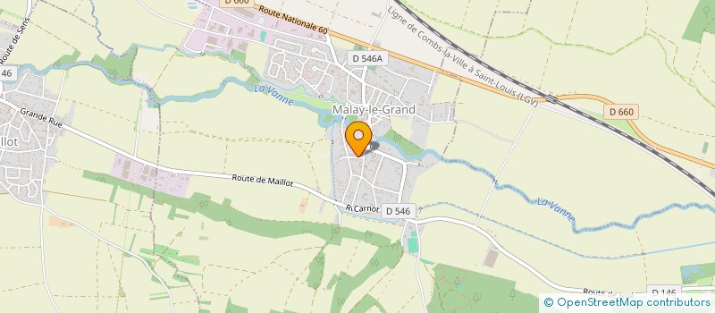 localisation de l'entreprise MONSIEUR THIERRY BLANC  SOUCY