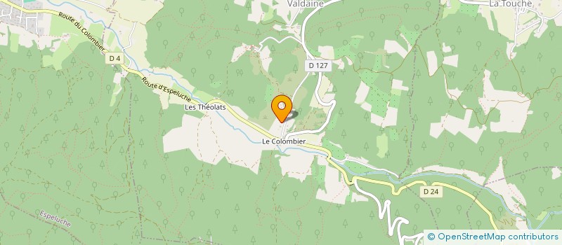 localisation de l'entreprise MONSIEUR THIERRY BLANC  ROCHEFORT-EN-VALDAINE