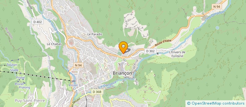 localisation de l'entreprise MONSIEUR THIERRY BLANCHARD à BRIANCON